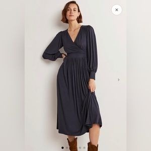 Boden Fixed Wrap Jersey Midi Dress